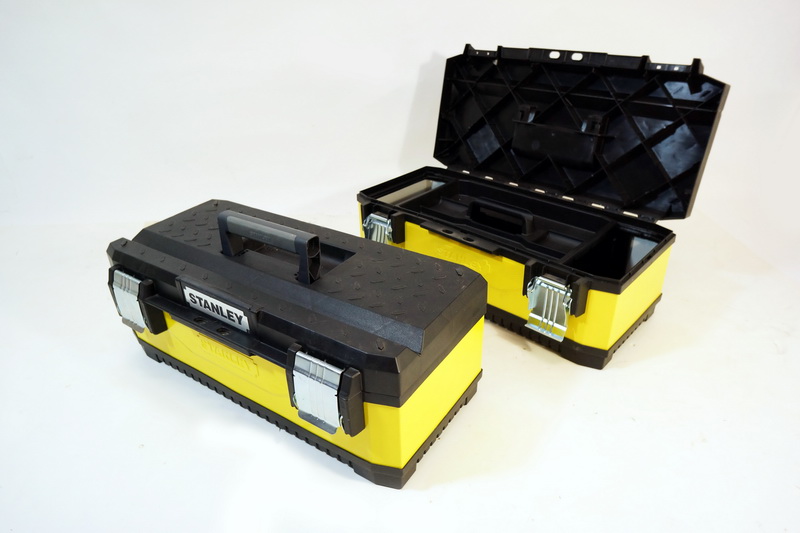 caja herramientas metal-plastico 22x58x28 (14eu.) 2u